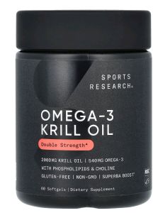 Omega-3 Krill Oil Double Strength 30 Softgels