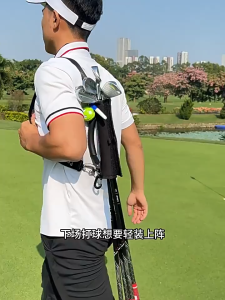(Mới 2025) Túi đựng gậy golf mini PGM SOB017 siêu nhẹ 0.2kg đeo vai tiện lợi cho 3-5 gậy