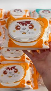 Sku166- Khăn giấy ước cao cấp BABY WIPES công nghệ nhật bản650g - 20x24cm dày mềm mịn