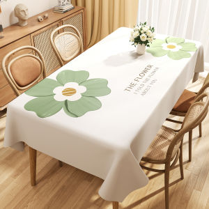 Oil Waterproof Stain-resistant Tablecloth Long Rectangle