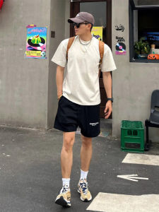 Quần Short Thể Thao Nam Mùa Hè Ngoài Trời Quần Bóng Rổ Mỹ Rộng Rãi Không Đến Đầu Gối Quần Dài Năm Bảy Chín Mươi