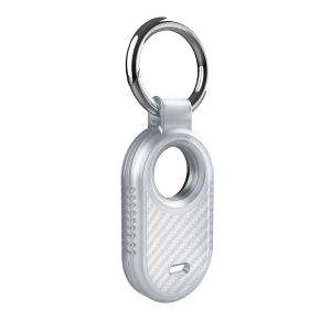 TPU Protective Case for Samsung Galaxy SmartTag2 with Keychain Smart Tag 2 Anti-lost Locator Soft Cover for Pet/Keys/Wallet