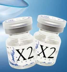 SOFTLENS CLEAR X2 ( isi satu pcs/setengah pasang) minus -050 SD -20.00