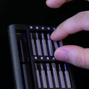 S2 Obeng Set 24 in 1 Obeng Magnet Multifungsi Screw Driver Kit Hardware Tools Obeng Kit Presisi Berkekuatan Tinggi