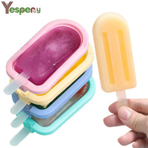 YESPERY Single Popsicle Molds Silicone Ice Pop Molds Popsicle Ice Mold Reusable Easy Release Ice Pop DIY Make