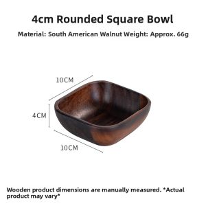 CHIZHIDU | Walnut Wood Storage Tray