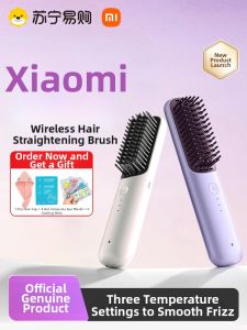 Xiaomi | Wireless Negative Ion Hair Straightening Comb Anti-Scalding Protection Hair Styling Comb Portable Hairdressing Tool by Xiaomi