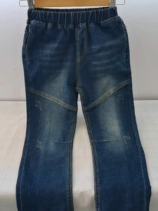 DIIMUU Kids Slim Jeans Boys Denim Pants Children Clothes Fashion Casual Bottoms For 4-10 Years