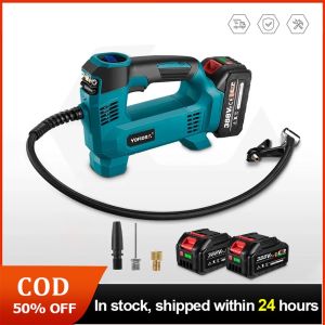 High Pressure Cordless Electric Inflatable Pump With Digital Display Car Air Pneumatic Tool For Makita 18V Battery