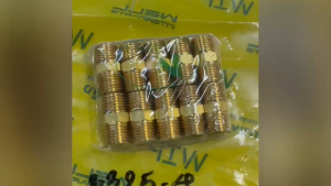 ข้อต่อนิปเปิ้นเกลียวนอก ข้อต่อเกลียวนอก 2ข้าง นิปเปิ้ล ข้อต่อทองเหลืองอย่างดี มีหลายขนาด #3325