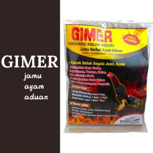 GIMER jamu ayam Aduan - menambah Daya gedor