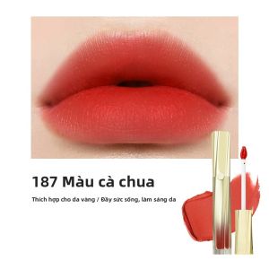 Son Môi Dưỡng Ẩm Màu MYG Matte Velvet Lock Water Long-lasting Không Dính Cốc Son Môi Màu Trắng Son Môi Dưỡng Ẩm Lâu Trôi