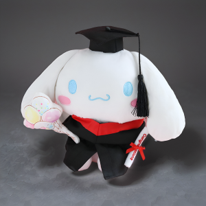 Graduation Doll Robe Doctorial Hat Student Clothes Cinnamoroll Babycinnamoroll Cinnamon Dog White Doll Student Kindergarten Memorial