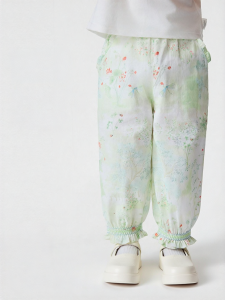 Purcotton | Moisture Wicking Breathable Mosquito Repellent Girls Pants