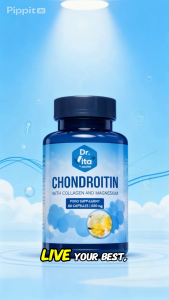 DR.VITA CHONDROITIN For Joints Muscles & Bones w/Collagen and Magnesium 30capsules/bot