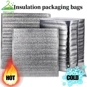 [Bán thua lỗ] Túi cách nhiệt bằng Màng nhôm thực phẩm dùng một lần thịt nướng lớn ấm áp túi giữ tươi Takeaway Pizza dày túi cách nhiệt hộp đựng thức ăn nhanh