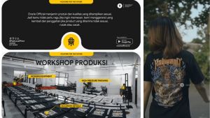Orarie Kaos Rahwana: Baju Distro Pria & Wanita Sablon Plastisol Gratis Stiker & Keychain