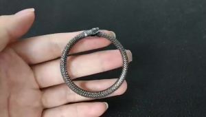 Punk Hip Hop Snake Necklace Stainless Steel Ouroboros Pendant For Men Women Unique Biker Vintage Animal Gifts Dropshipping