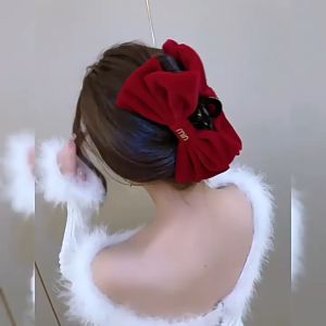 Kẹp Tóc Nơ Lớn Thời Trang Hàn Quốc Cho Nữ Siêu Sang