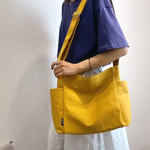 Totebag Wanita Lonely Korean Style Slingbag Selempang Besar untuk Sekolah