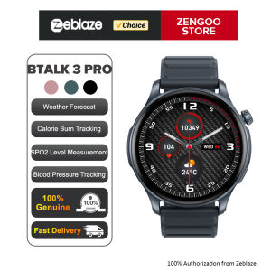 Zentronix Group Zeblaze Btalk 3 Pro Smart Watch AMOLED Display Hi-Fi Bluetooth Phone Calls Health and Fitness Tracking Smartwatch