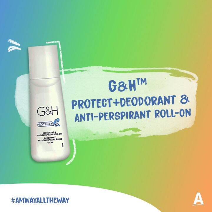 AMWAY G&H PROTECT+ DEODORANT & ANTIPERSPIRANT ROLLON Lazada PH