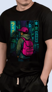 TOKYO NIGHT CITY - Japanese Streetwear Premium Tee
