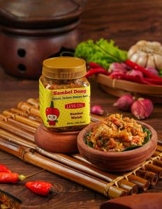 SAMBEL DONG - Sambal Matah Less Oil Botol 220 Gram Isi Lebih Banyak & Minyaknya Sedikit