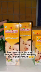 Telon Lang Herbal Oil 150ml - Obat Anak Anti Diare & Nyeri Berlendir