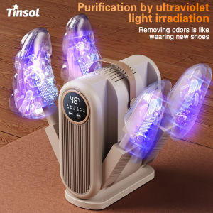 TINSOL Korean Electric Shoe Dryer UV Blue Light UV Sterilization Deodorizing Shoe Dryer Fast Drying Household Shoe Dryer