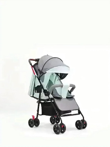 Foldable Baby Stroller/Lightweight Pram with Sunshade Kids Travel Stroller Compact Reclining Seat
