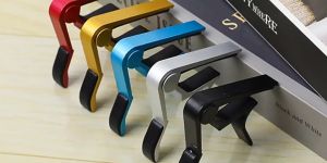 Aluminum alloy capo metal folk guitar capo metal popular guitar accessories quick replacement keys