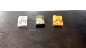 (Ready stock) 55PCS Kartu Pokemon Emas Pokemon Cards Kartu Dinosaurus Black Gold Silver