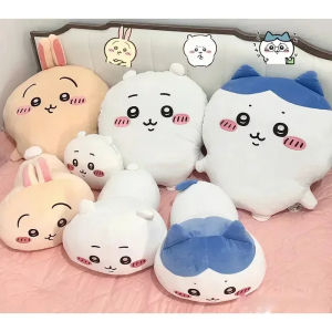 New Kawaii Miniso Chiikawa Cartoon Cute Plush Pillow Backrest Doll As A Birthday Gift for Friends Toys for Girls
