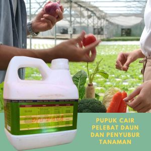 Pupuk Organik Penyubur Sayuran, Pupuk Pelebat Bunga, Penggembur Tanah & Pelarut Residu Pupuk Kimia