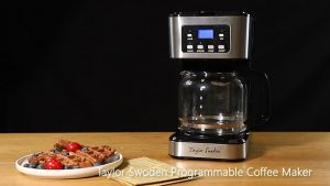 ✅ 【Big Sale】Coffee Maker Machine On Sale American Drip Coffee Machine Tea Maker Brown 0.75L/8-12cups