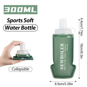 NEWBOLER | NEWBOLER Sports Water Bottles BPA-Free Collapsible Soft Flask Running Camping Hiking Hydro Flask Soft Water Bottle for Hydration