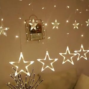 Đèn Led Hoa Tuyết Ngôi Sao Trang Trí Decor Phòng Ở Cửa Hàng Siêu Đẹp QT098