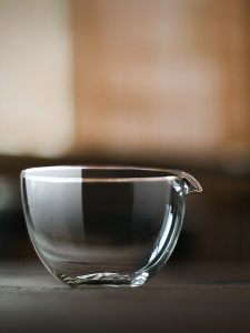 Chén Tống Thủy Tinh Thủ Công Joto Dụng Cụ Pha Trà Kung Fu Thủy Tinh Chịu Nhiệt Chén Chia Trà Chén Tống Tước Miệng Cốc Chịu Nhiệt Độ Cao Cỡ Lớn