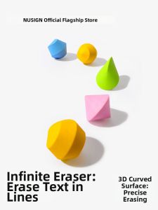 Nusign | Anti-fragment Non-marking Stress Relief Art Eraser for Students