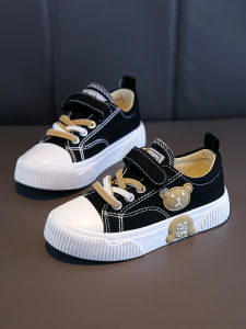 Breathable Canvas Sneakers for Children Spring Autumn New Style Girls Boys Baby Casual Shoes Comfortable Low Cut Rubber Sole