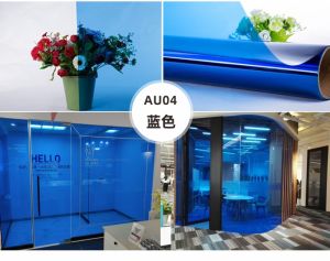 Color Film Glass Paper Transparent and Diaphanous Decorative Wedding Handmade Props Sun Protection Heat Insulation Colorful Colorful Laser Film