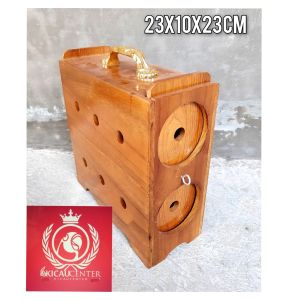 BOX TEMPAT BAWA BURUNG PERNIS 2 TINGKAT / DOUBLE