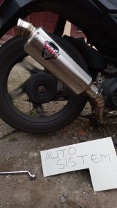 KNALPOT WRX OVAL BEAT MIO VARIO NMAX AEROX PCX SUPRA 125 SUPRA X JUPITER VEGA FU SONIX VIXION R15 CBR150 VERSA