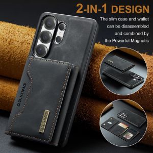 2 in 1 Wallet Leather Case for Samsung Galaxy S26 Ultra S25 Edge S24 Plus S23 Fe S22 S21 Cash Cards Bag Kickstand Back Cover
