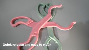 Anti-Slip Handle Tongs Baby Bottle Clip Holder Multi-Purpose