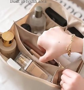 Tas kosmetik pouch alat kosmetik tas travelling tas penyimpanan alat alat make up