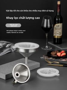 Ultra-Dense Filter Net Home Use Distilled Water Filter for White Wine And Cooking Utensils Alcohol Beverage Filtration