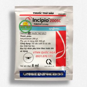 THUỐC TRỪ SÂU INCIPIO 200SC - DIỆT SÂU CHẤN ĐỘNG CÔNG NGHỆ MỚI CỦA SYNGENTA