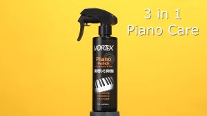 The Piano 3 in 1 Cleaner Polish & Wax for Gloss Pianos. Guitar. Violin and Musical Instrument